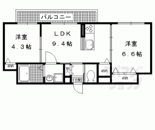 【シャーメゾンみゆきだいＡ】