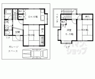 【桂御所町貸家１－３６】
