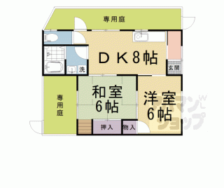 【桂久方町貸家８１】