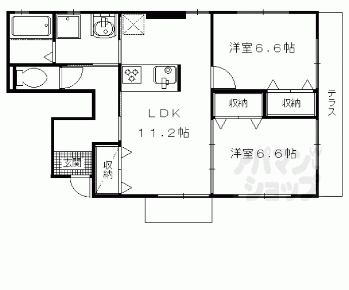 【Ｌａ　Ｌｕｃｅ】間取