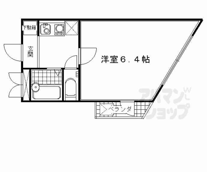 【メゾンＨＡＭＡＧＵＣＨＩ】間取