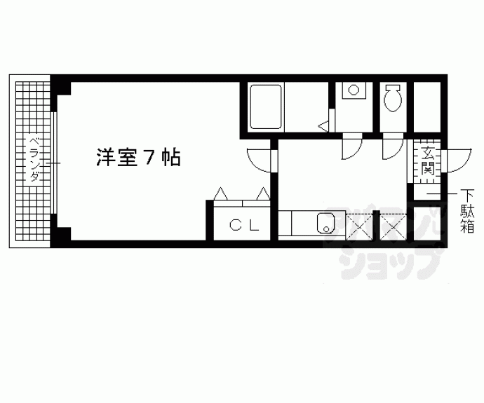 【パークアジュール】間取