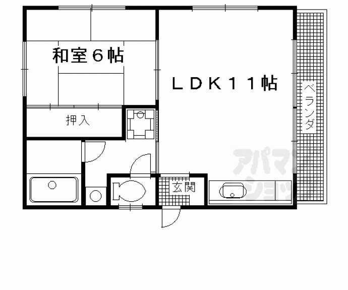 【プチメゾン】間取