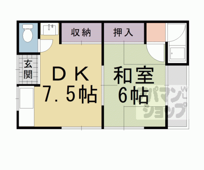 【森島荘】間取