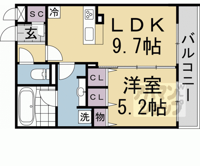 【サンフラワーA】間取