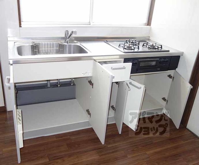 【桂池尻町貸家５６－７】間取