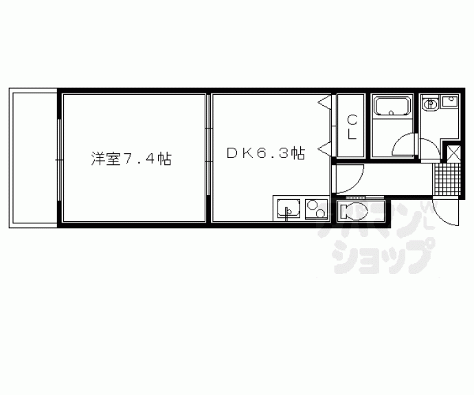 【ＳＥＬＥＮＥ桂】間取
