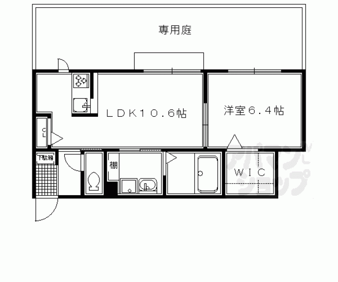 【シャーメゾンＫｏｊｉｍａ】間取