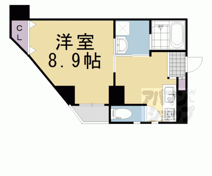 【グランレブリー洛西口】間取