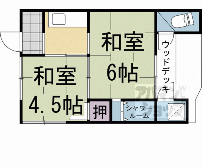 【第二大和荘】間取