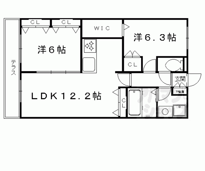【フェルスフェステ】間取