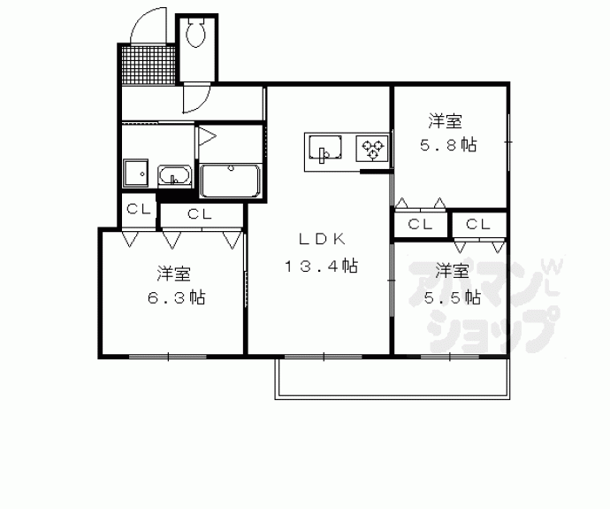 【ソフィア】間取