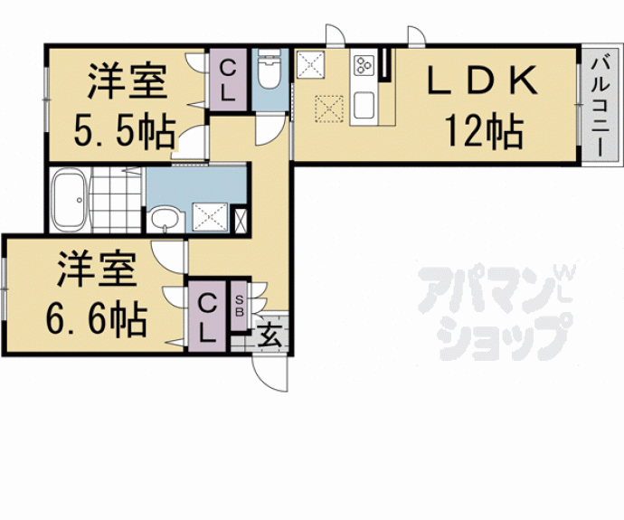 【キルト源】間取