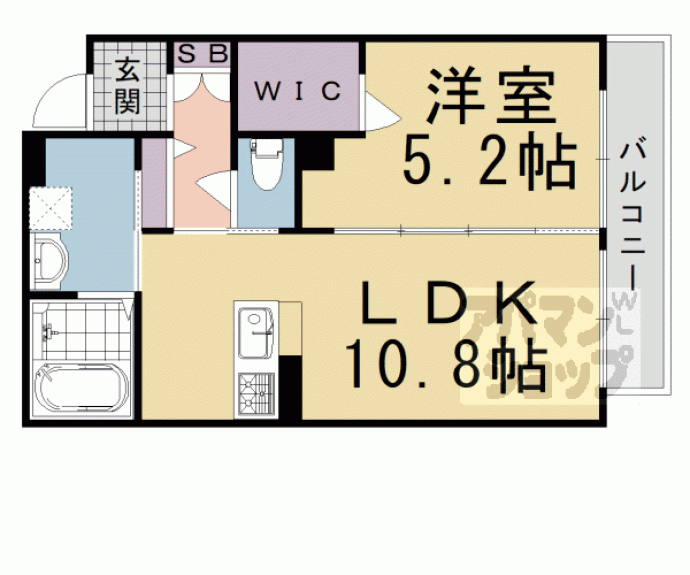 【MAST COURT 東向日】間取