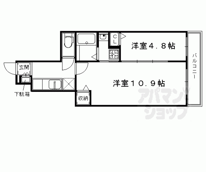 【ソレイユ妙峠】間取