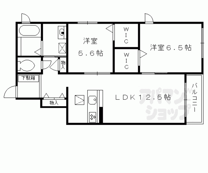 【リラフォート】間取