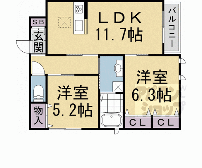 【リラフォート】間取