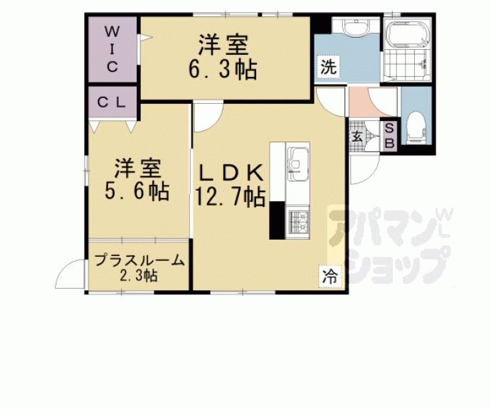 【グレース新田】間取