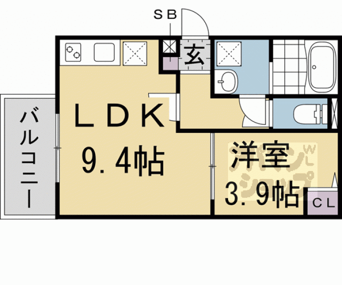 【フェリーチェ】間取