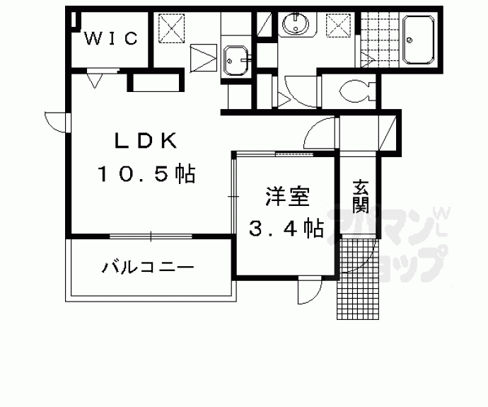 【ヴィラ桜】間取