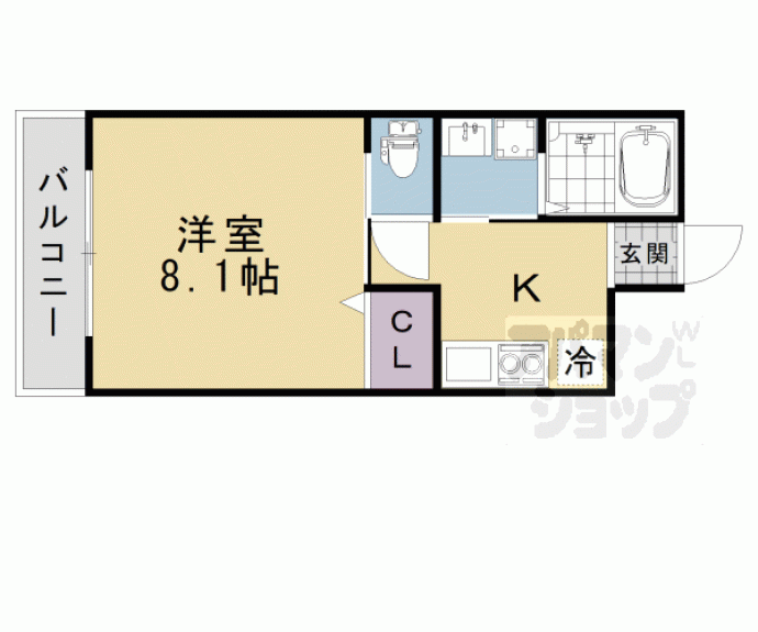 【MESA VERDE 桂】間取