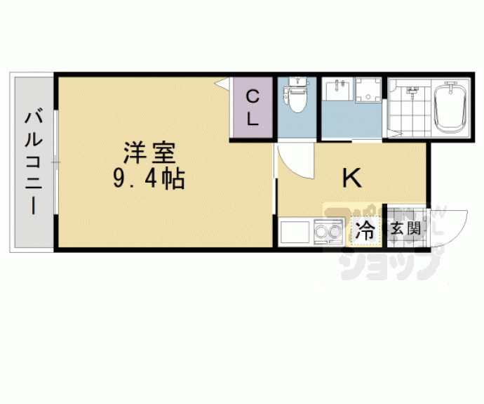 【ＭＥＳＡ　ＶＥＲＤＥ　桂】間取