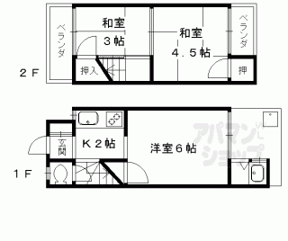 【山田御道路町貸家】