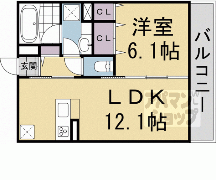 【ラ フルール】間取