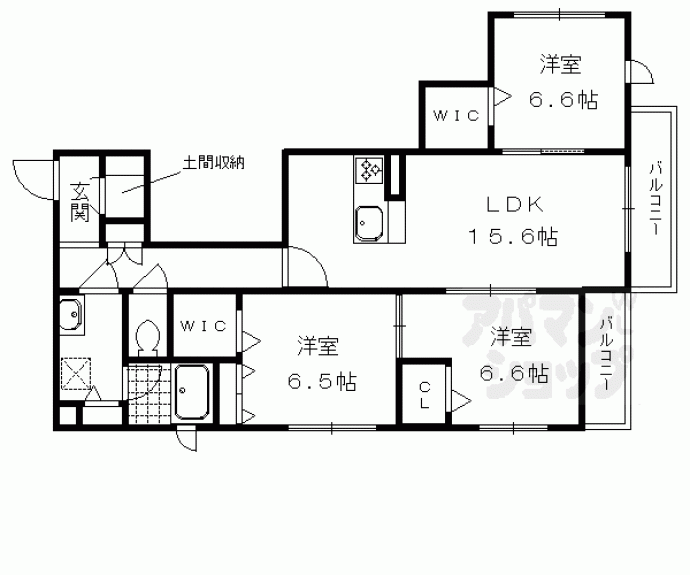 【アストライア Astraea】間取
