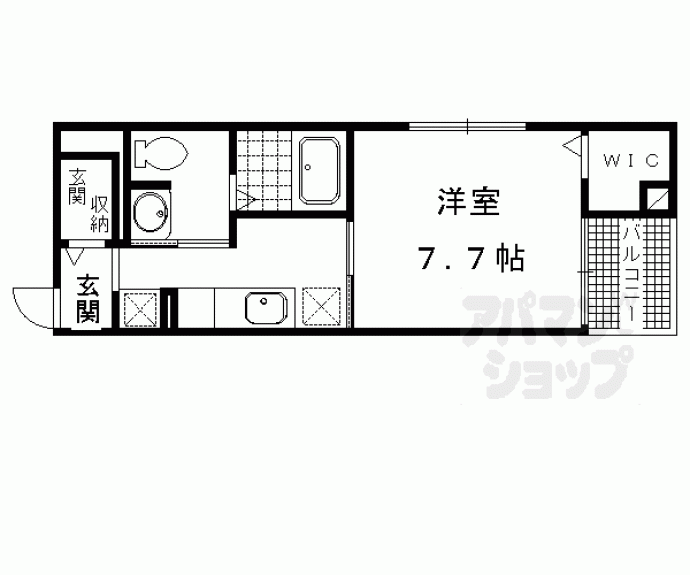 【ルミエール長岡京】間取