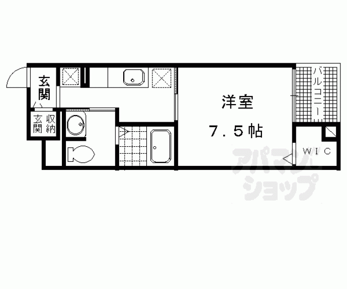 【ルミエール長岡京】間取