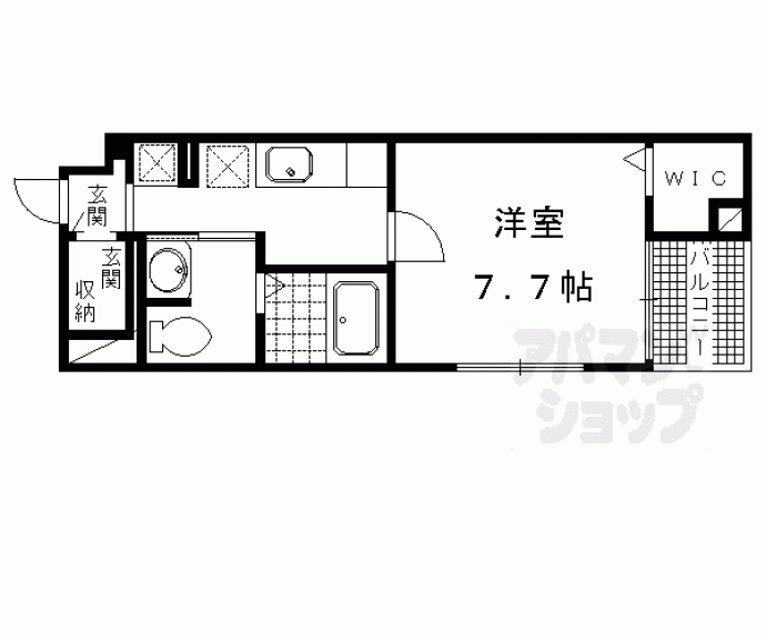 【ルミエール長岡京】間取