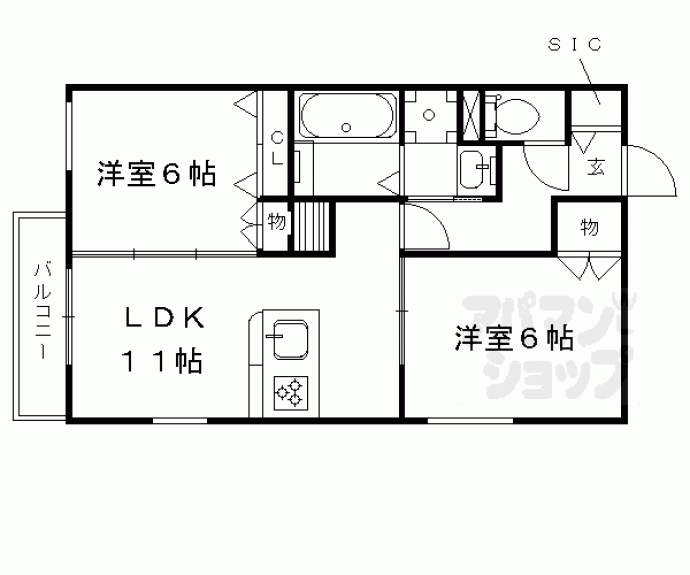 【ＭＹ　Ｌａｎａｉ】間取