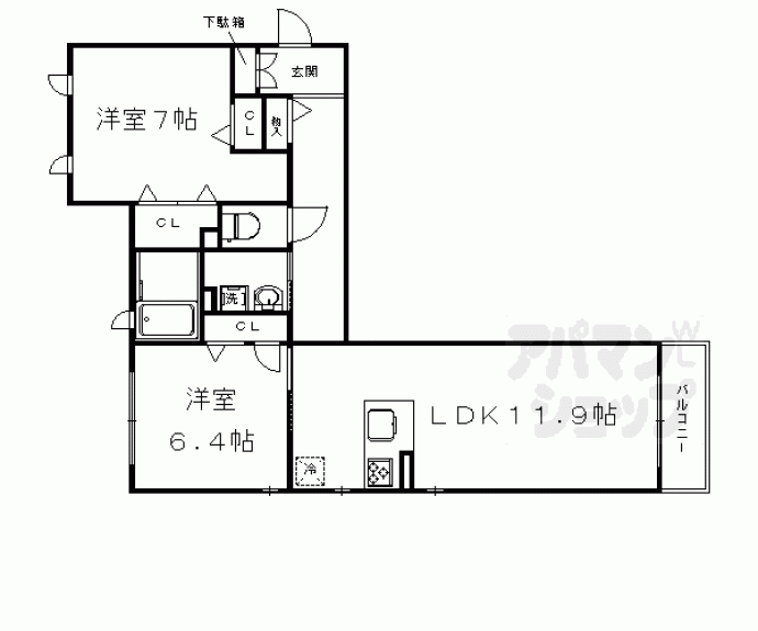 【メゾン ド シバタ】間取