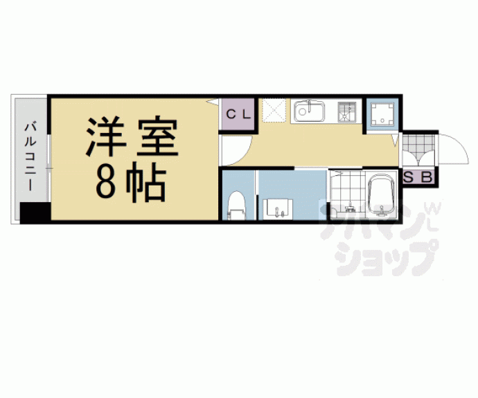 【ＣＡＳＡ　ＶＥＲＤＥ高辻】間取