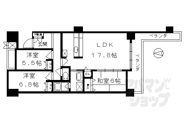【パデシオン京都駅前】