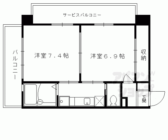 【Kushige Gojo】間取