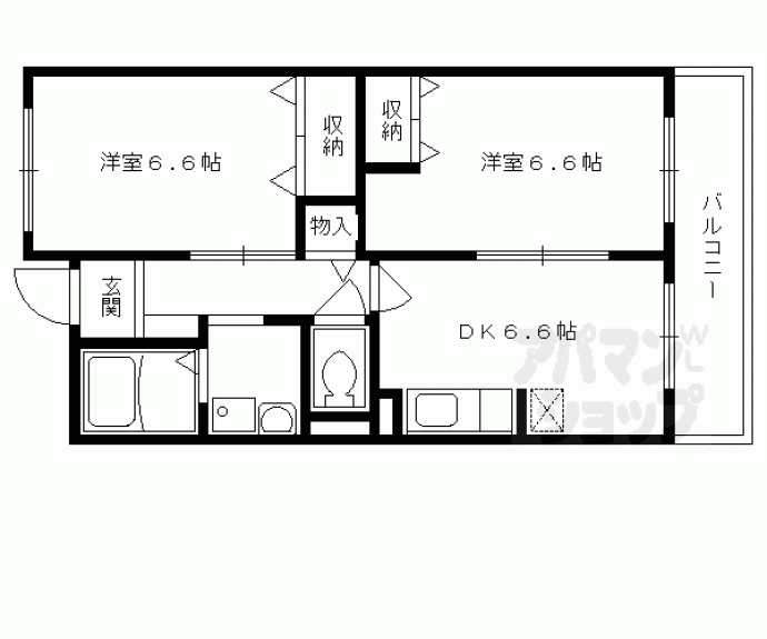 【ｙ’ｓスクエア】間取