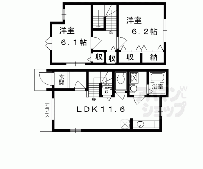 【グレートハイツ】間取