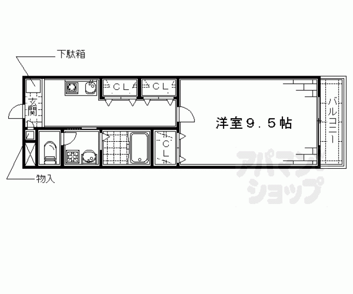 【ファインクレール】間取