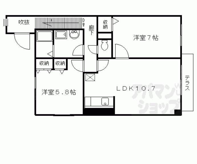 【Sun Silk】間取