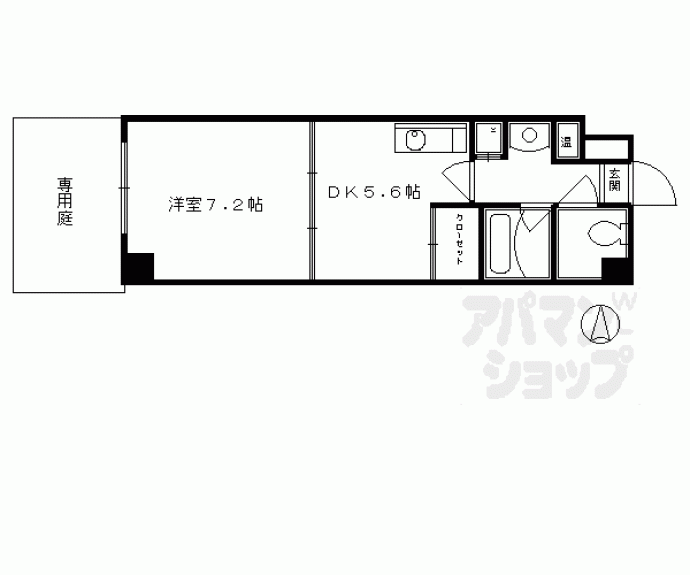 【アヴィ四条】間取