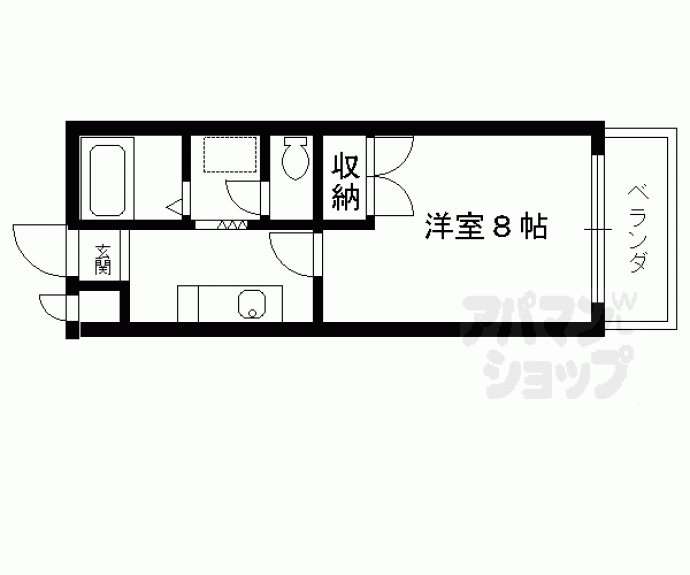 【ラフィーネ伏見】間取
