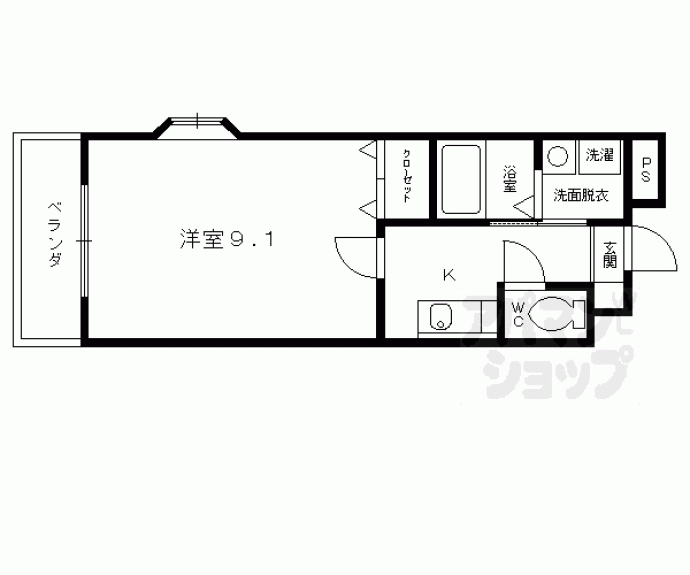 【グレース離宮】間取