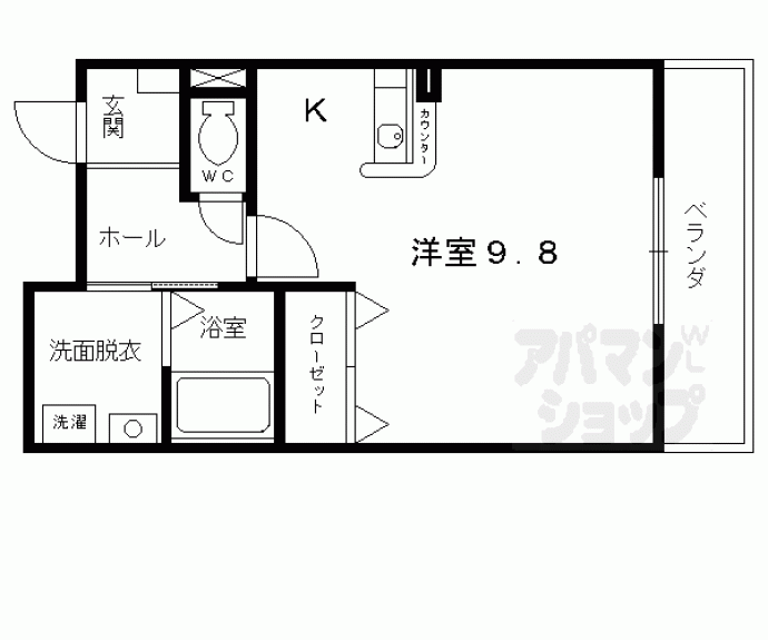【グレース離宮】間取