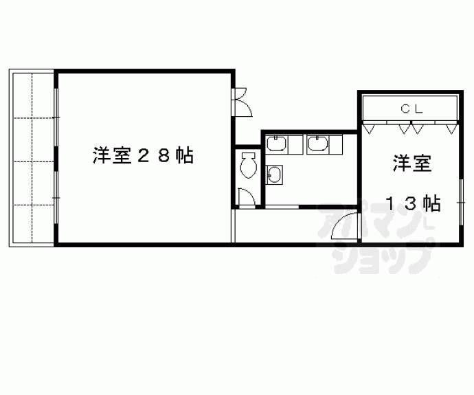 【ミレニアム御池】間取