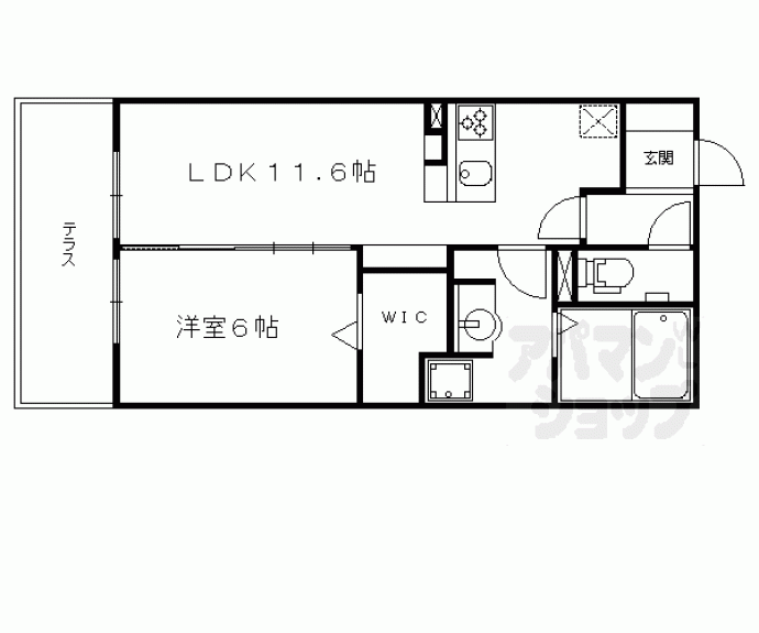 【ピグナフィオーレＡ棟・Ｂ棟】間取