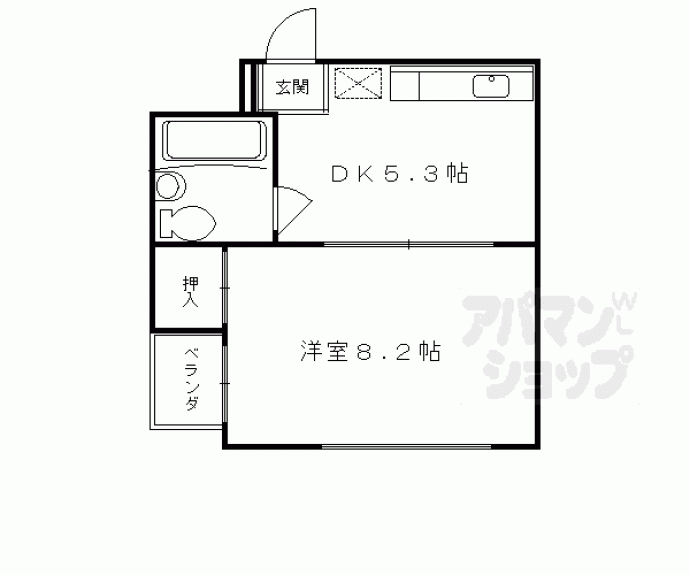 【第２ヌヴェールハイツ】間取