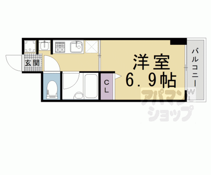 【ＷＩＬＬ２１－烏丸御池】間取