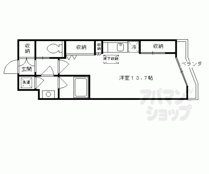 【Grand E’terna京都】間取